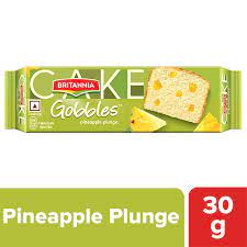 GOBBLES CAKE PINEAPPLE 35GM